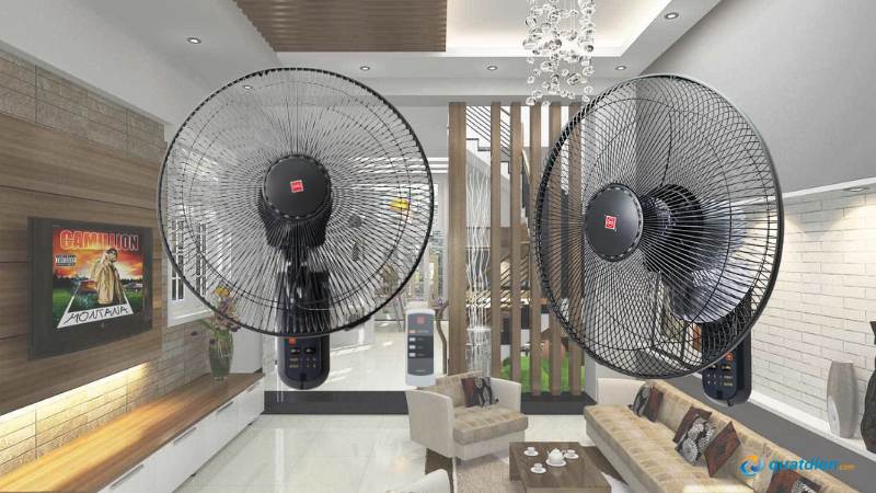 Quạt treo tường KDK M40M-BK