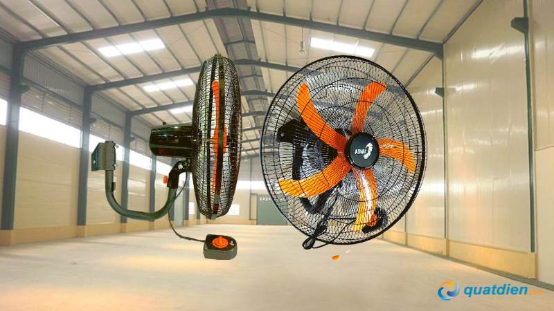 Quạt công nghiệp Asia 80W dùng cho quán nhỏ