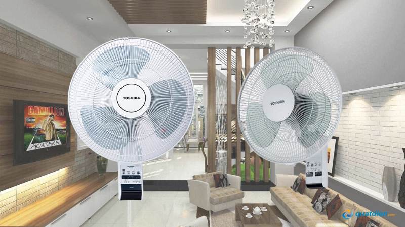 Quạt treo tường Toshiba F-WSA20(H)VN công suất 55W