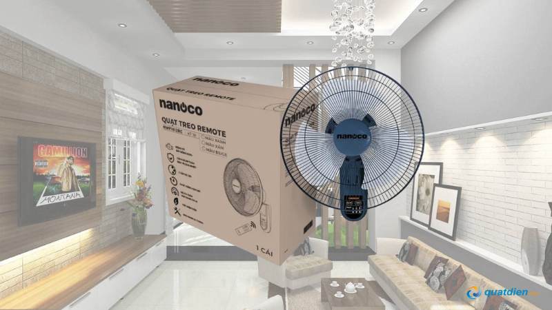 Quạt treo tường Nanoco NWF1611