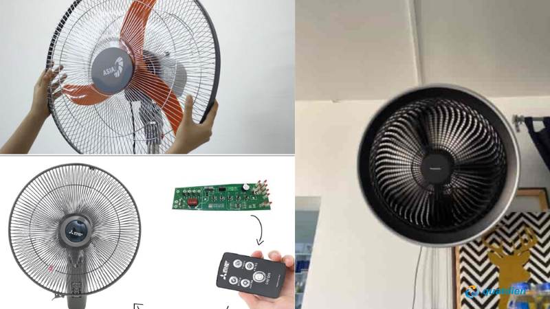 Chọn quạt treo tường nhà vệ sinh chống ẩm tốt