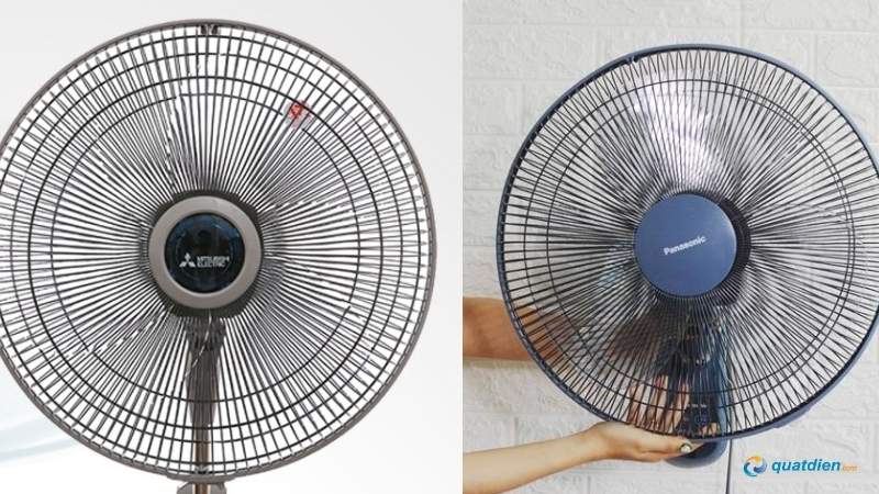 Panasonic và Mitsubishi – chuẩn mực quạt treo tường Nhật Bản