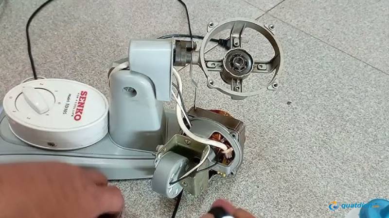 Quạt Senko không quay do tụ hỏng