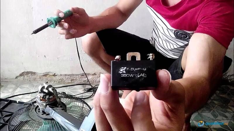 Kiểm tra điện dung in trên thân tụ