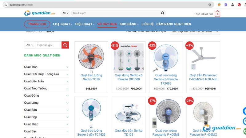 Website QuatDien.com