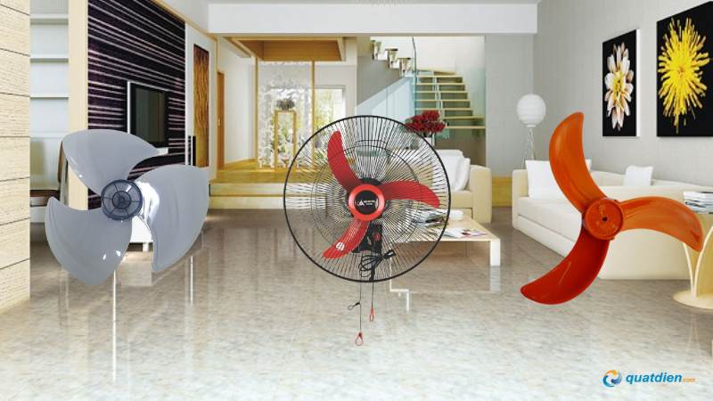 Quạt 3 cánh truyền thống tỏa gió rộng