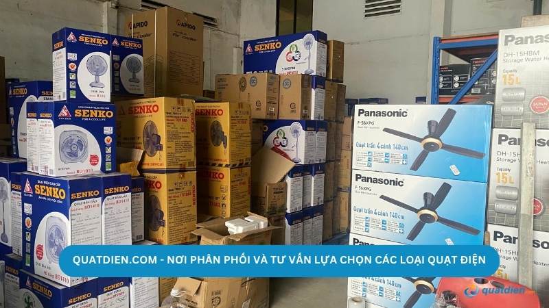 QuatDien.com đại lý chính hãng dịch vụ chăm sóc tận tậm, hỗ trợ tư vấn các loại quạt