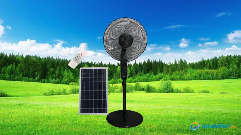 Quạt solar ATH Lightning giá phổ thông, phù hợp nhà vườn và ngoài trời