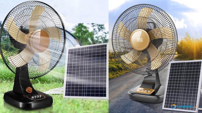 Nên mua quạt năng lượng mặt trời khi dùng đúng mục đích, tránh kỳ vọng thay thế quạt điện.