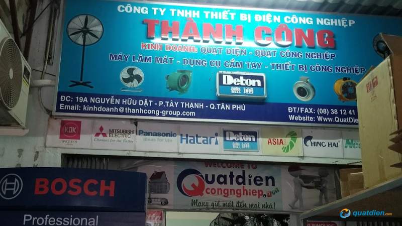 Thành Công phân phối quạt Asia chính hãng chất lượng cao đáp ứng nhu cầu