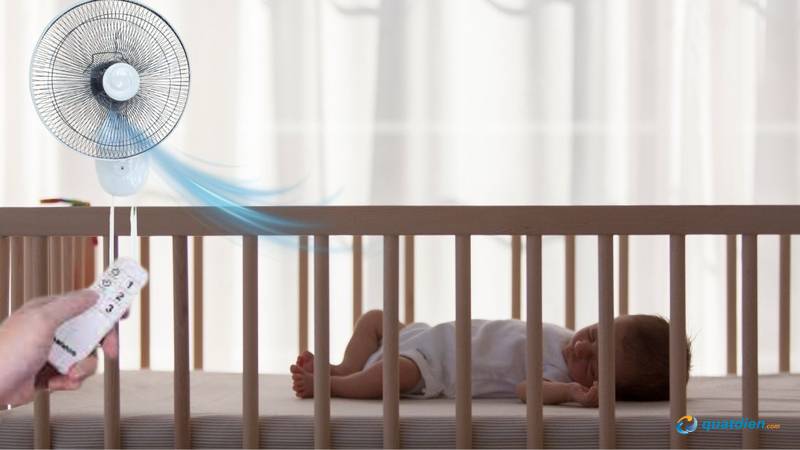 Ưu tiên gió nhẹ cho trẻ sơ sinh