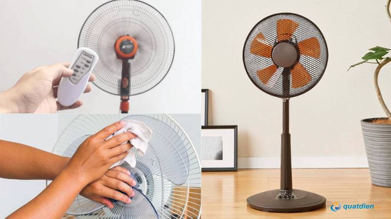 Bảo quản quạt đúng cách giúp hạn chế kẹt trục