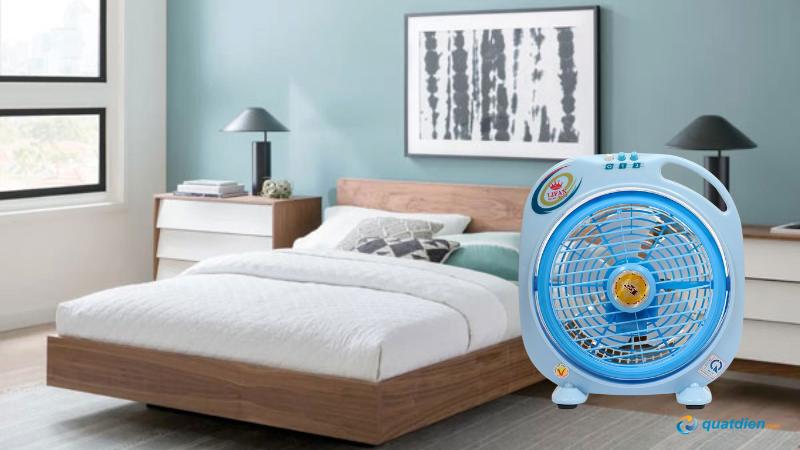 Quạt Lifan HV-666 gọn nhẹ, tiết kiệm không gian
