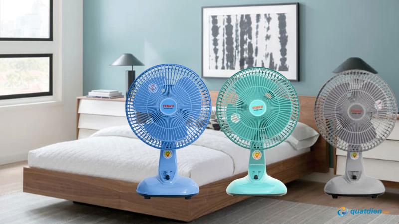 Quạt Senko B102 nhiều màu sắc trẻ trung phù hợp phòng ngủ nhỏ