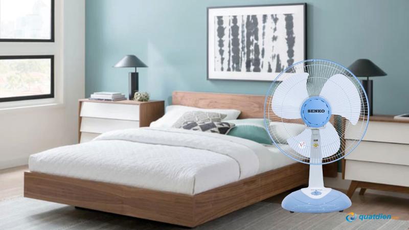 Quạt Benny BFT-30GY phù hợp phòng ngủ và làm việc
