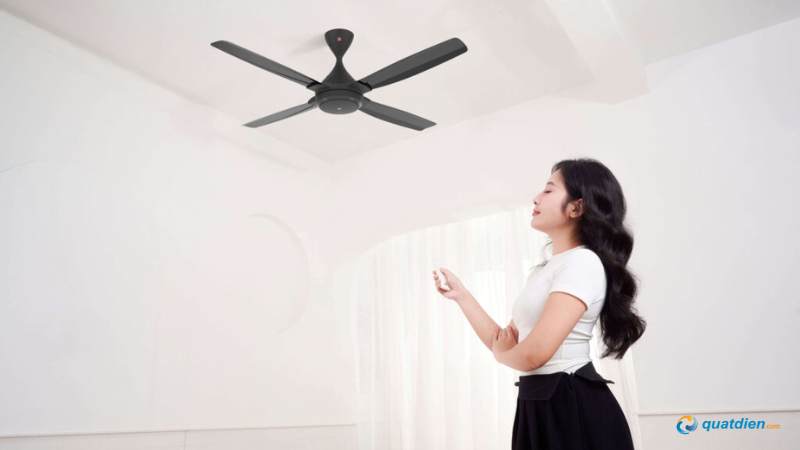 Cánh 3D tạo luồng gió mạnh và rộng