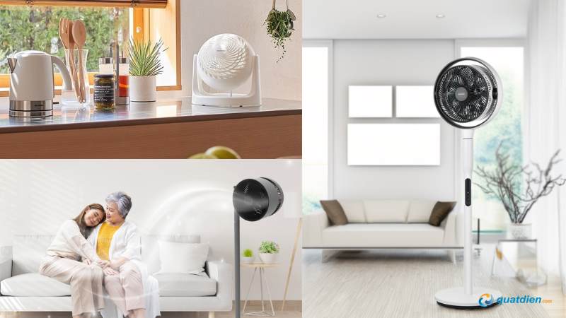 Chọn quạt đối lưu có công suất phù hợp diện tích phòng