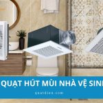 Quạt hút mùi nhà vệ sinh: Cách chọn đúng & các loại phổ biến
