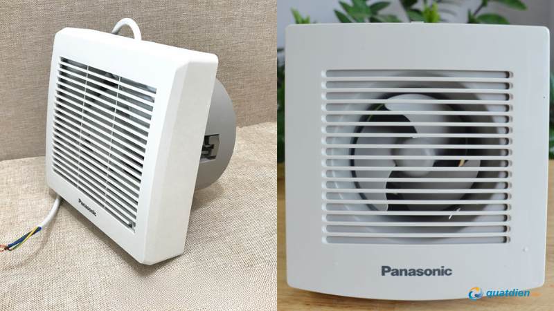 Quạt Panasonic FV-10EGS2 nhỏ gọn có màn chống côn trùng