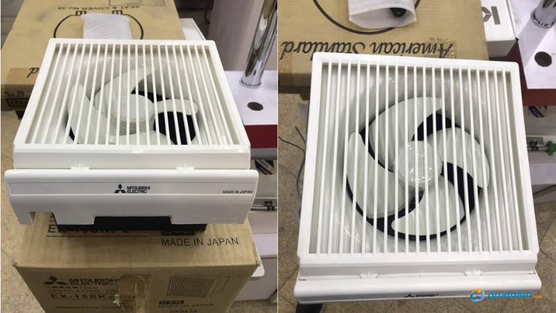 Quạt hút EX-15SK5-E phù hợp phòng tắm