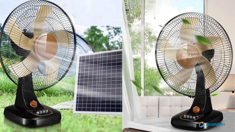 Ngoài trời nên dùng quạt 15–30W để làm mát cơ bản
