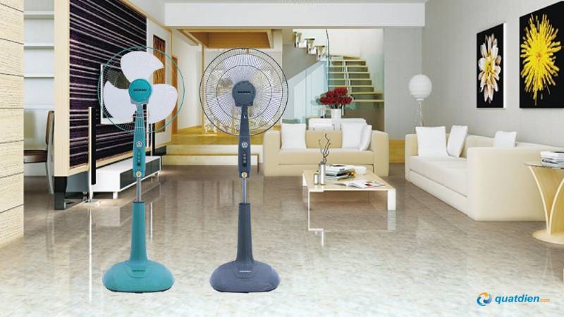 Quạt đứng Senko đứng nhỏ gọn dễ di chuyển