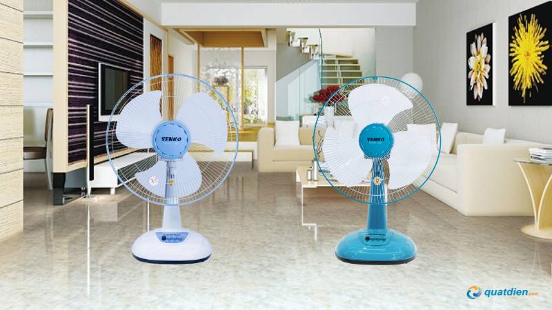Quạt bàn B1616 thiết kế trang nhã, dễ sử dụng
