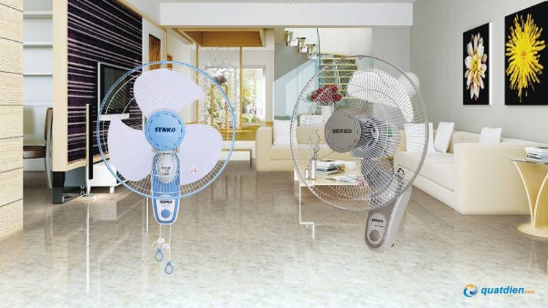 Quạt treo tường Senko TC1626 nhỏ gọn, tiện dụng