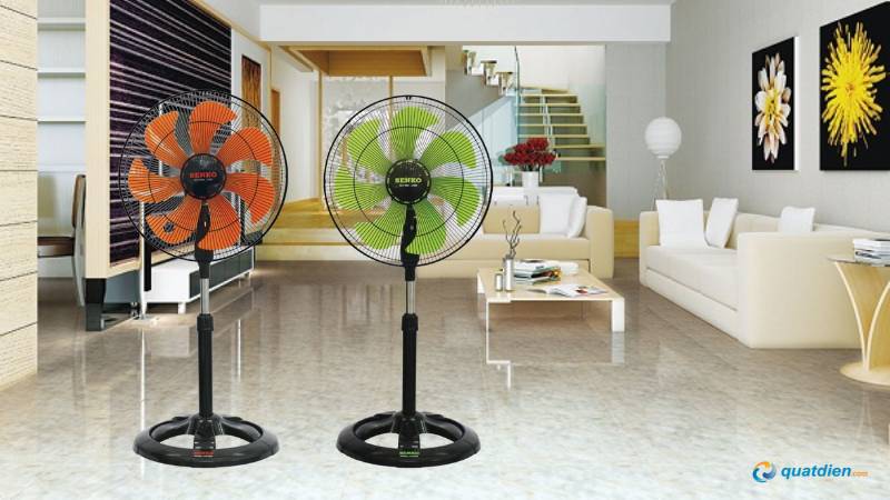 Quạt Senko đứng LTS1636 thiết kế gọn, phù hợp phòng ngủ