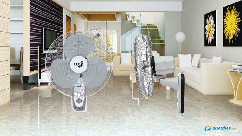 Quạt treo tường Asia VY357792 (Xám)