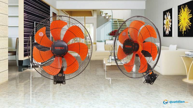Quạt treo tường Senko 2 dây TC1622 vận hành êm ái