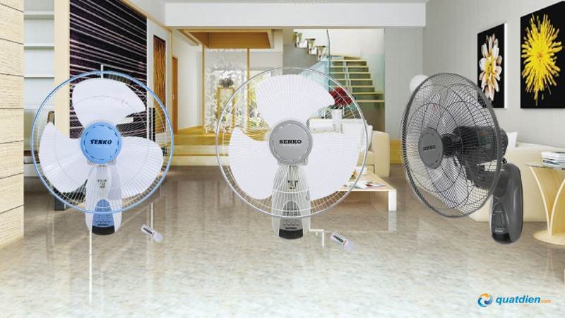 Quạt Senko TR1628 điều khiển từ xa, hẹn giờ 8 tiếng