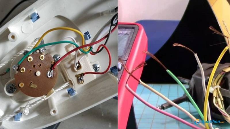 Cấu tạo dây điện quạt Senko phổ biến