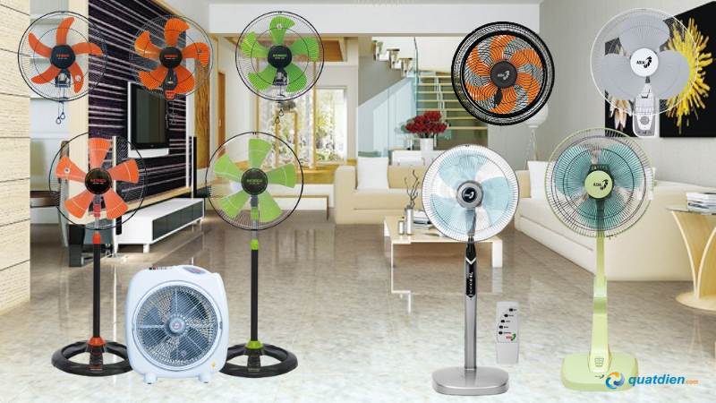 Thiết kế quạt đẹp mắt sang trọng và tiện lợi