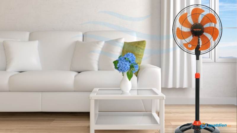 Senko DTS1607 tạo gió mạnh, giảm nóng nhanh