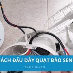 Cách đấu dây quạt đảo Senko dễ hiểu: Sơ đồ + 7 bước làm ngay
