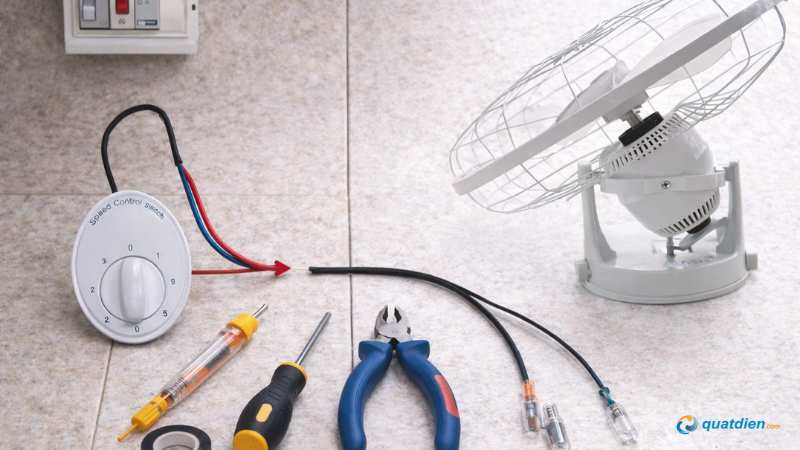 Chuẩn bị đầy đủ dụng cụ trước khi đấu quạt