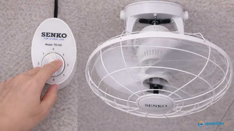 Kiểm tra các cấp tốc độ gió 1, 2, 3