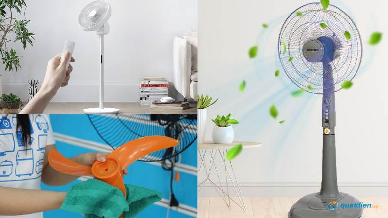 Quạt Senko chạy êm hơn khi được vệ sinh định kỳ.