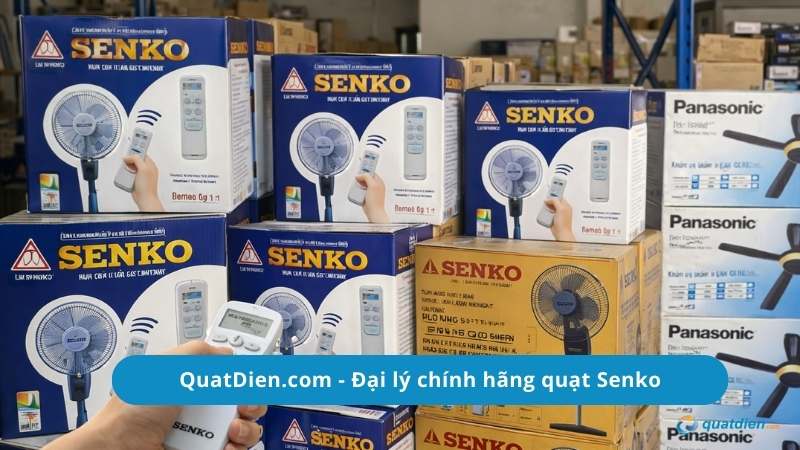 QuatDien.com cung cấp quạt Senko có remote uy tín