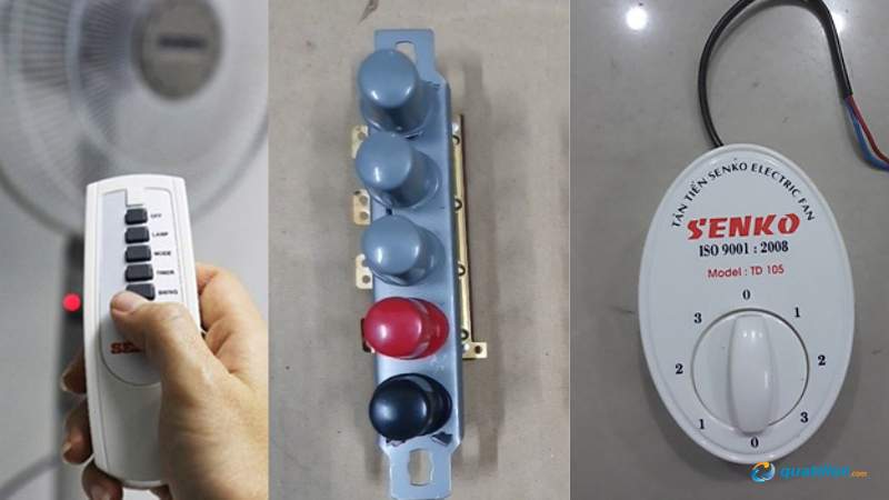 Phụ kiện điều khiển quạt Senko giúp thao tác nhanh và tiện lợi