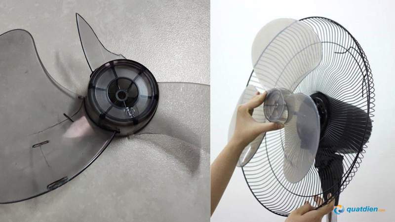 Lỗi cánh gãy thuộc phụ kiện cơ khí quạt Senko