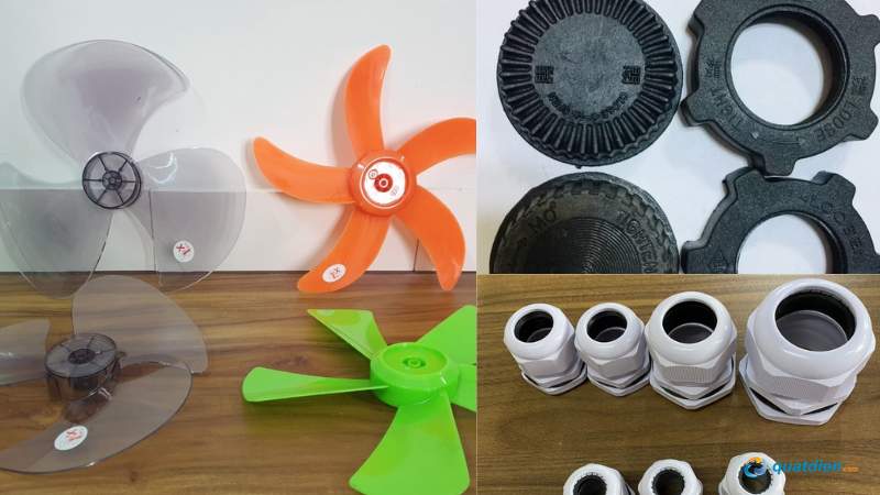 Cánh quạt, lồng quạt và ốc vít là những phụ kiện quạt Senko có thể tự thay ở nhà