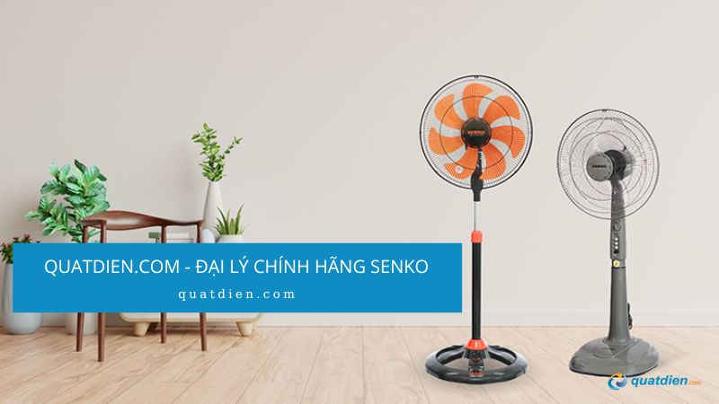 QuatDien.com – đại lý chính hãng quạt Senko, bảo hành đầy đủ