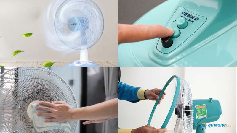 Mẹo dùng quạt Senko tiết kiệm điện mỗi ngày