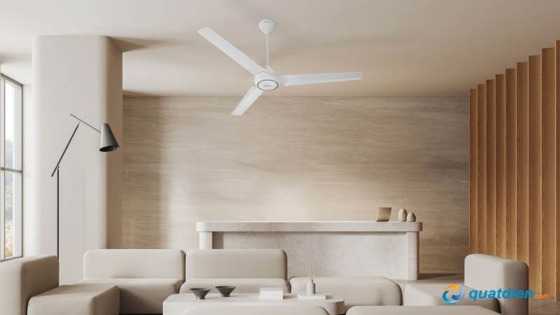 Quạt trần Panasonic F-60FV2-S bền bỉ khi sử dụng