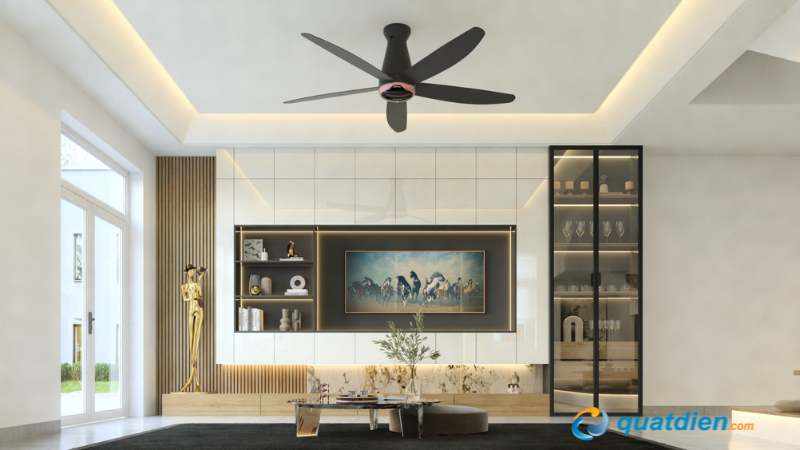 Quạt trần Panasonic nổi bật với độ bền cao và khả năng vận hành ổn định