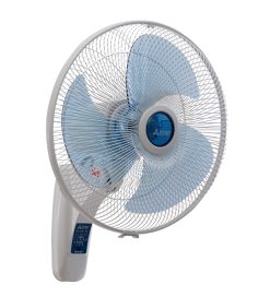 Quạt treo tường Mitsubishi W16-RA WHT màu xanh có điều khiển