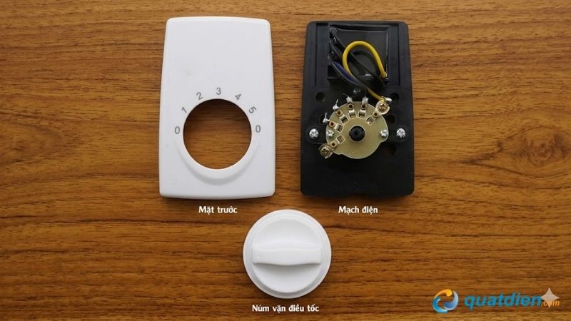 Cấu tạo hộp số của quạt trần 