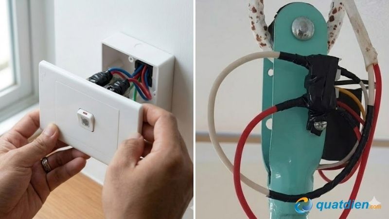 Kiểm tra các mối nối dây điện cho chắc chắn